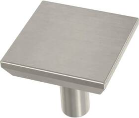 Franklin Brass 885785850718 Simple Chamfered 10-pack Cabinet Knobs Brushed Nickel Hardware For Kitchen