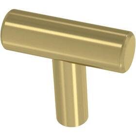 Franklin Brass 885785874622 Simple Bar 30-pack Cabinet Knobs Satin Gold Hardware For Kitchen Drawer Pu