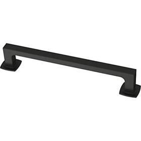 Franklin Brass Matte Black Parow Pull Cabinet Handles And Drawer Pulls