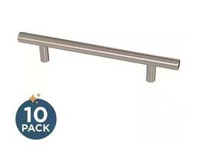 P01026-ss-b Franklin Brass 10 Pack 5 1/16 Inch Bar Cabinet Drawer Pulls Stainless