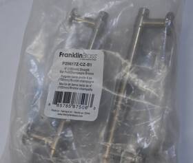 P29617z-cz-b1 Franklin Brass Lot Of 5 P29617z-b1 Straight Bar 4 Inch Center To Pulls Bronze
