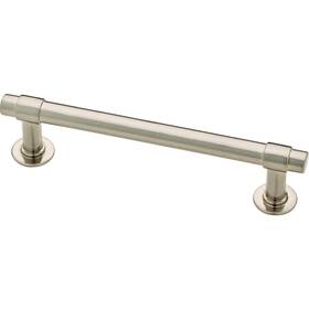 P29617z-sna-b Franklin Brass Francisco Cabinet Pull Satin Nickel 4 In 102mm Drawer Handle 5 Pack P29617zsnab