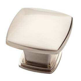 P35596k-sn-b Franklin Brass Classic Square Kitchen Cabinet Knobs Or Drawer 1-1/5 30mm 10pack Satin Nic