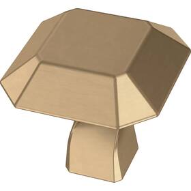 P41759k-cz-b Franklin Brass Napier 5-pack Cabinet Knobs Champagne Bronze Dresser Drawer Door Handles 1-1/8 Inch