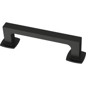 P41770k-fb-c Franklin Brass 1-pack Matte Black Cabinet 3-3/4 Inch 96mm