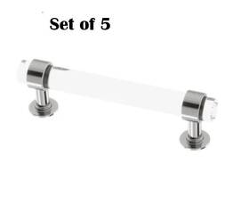 P44308-chc-b Franklin Brass Francisco 3 Inch C To Bar Cabinet Pull - Pack Of 5 Chrome And