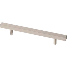 P46657k-ss-b Franklin Brass Simple Square Bar Cabinet Pull Stainless Steel 5-1/16 In 128mm Drawer
