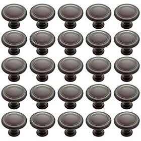 Franklin Brass Round Ringed Kitchen Cabinet Knobs Or Drawer 1-1/4inch