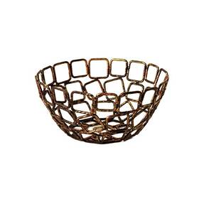 Bbk012goi23 Front Of The House 5 1/2 In Coppered Metal Basket