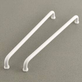 Fh3501-bai256 Funifiti 5 Pack Kitchen Drawers Handles Matte White Cabinet Pulls 10 Inch Hole
