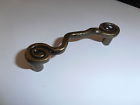 2163-ab Funky Brass Homewares Antiqued 6 Atlas Curly Pulls Wavy Wiggly Lot