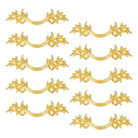 Fs0101-js10 Fvstar 10 Pack Antique Dresser Handles Kitchen Cabinet Pulls Gold Drawer Pull