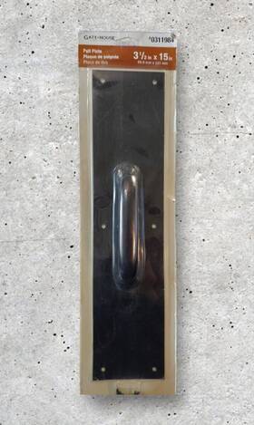 0311984 Gatehouse 3-1/2 Inch X 15 Oil-rubbed Bronze Pull Plate-