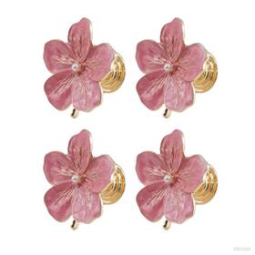 Zy07174036 Geesatis Cabinet Knobs Flower Metal For Drawer Dresser Kitchen Close