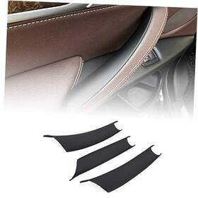 Gelunxin 751717305918 Door Pull Handle Cover Compatible With Bmw X5 Series E70/e70 Lci 2008 Black