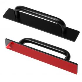 741524 Gjinxi 2 Pack Self-adhesive Cabinet Handles No-drill Drawer Pulls Black 5.8 Inch