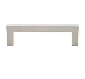 21683-96-sn-10 Glide-rite 10 Pack Gliderite Cabinet Bar Pull Solid Square Slim Satin Nickel 3-3/4 Inch Cc