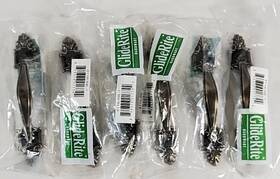 4116-ab-1 Glide-rite 4116-ab Set Of 6 Gliderite Antique Brass Deco Hardware Cabinet Drawer Pulls #4116-ab-1