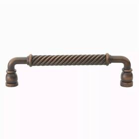 614tbcp Glide-rite Gliderite 6-1/4 In Center Rustic Bronze Twisted Cabinet Drawer Pulls 12 Pk Used