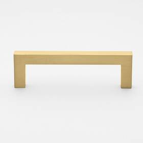 Gr-21683-96-sg-1 Glide-rite 3 3/4 Inch Cabinet Drawer Pull Cc Solid Square Satin Gold 10-pack