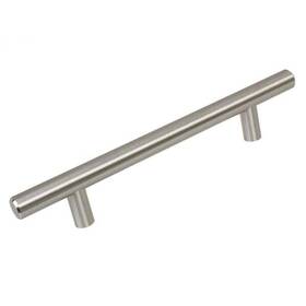 7008-128-ss-10 Gliderite 10-pk 5 In Thick Solid 8 Inch Center-to-center Stainless Steel Bar Pull
