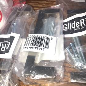 21683-96-sn Gliderite Hardware 10pk Of 3-3/4 Inch Cc Solid Square Bar Pull Satin Nickel -