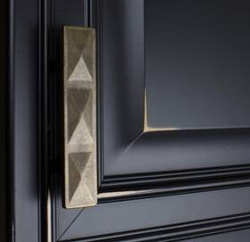 4083-ab-1 Gliderite Hardware 4083-ab 10 Pack 2-1/2 Inch Cc Rectangle Pyramid Pull Antique Brass -
