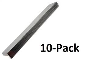4792-sn-1 Gliderite Hardware 10-pack 5 Inch Center-to-center Satin Nickel Cabinet Finger Pulls