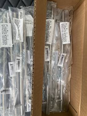 5014-279-ss-1 Gliderite Hardware 5014-279-ss 11 Inch Cc 14 Solid Steel Cabinet Bar Pull Stainless
