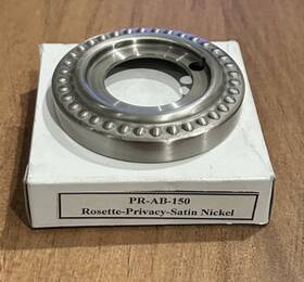 5060-sn Gliderite Hardware Baldwin Estate R007 Rose Privacy Nickle Finish Free Shipping