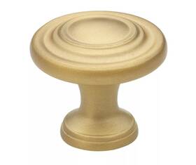 5415-sg-1 Gliderite Hardware 5415-sg 10 1-1/4 Inch Classic Round Ring Cabinet Knob Satin Gold -