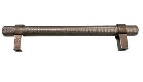 8007-128-ss Gliderite Hardware 6.5 Inch Center-to-center Knurled Euro Drawer Bar Pull Cc New