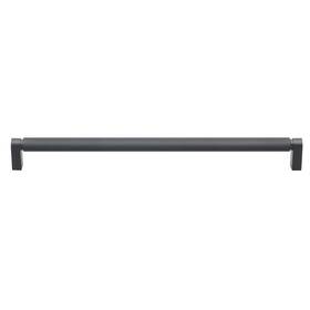 Gliderite Hardware 849376082124 12-5/8 Inch 320mm Center To Solid Knurled Cabinet Bar Pull