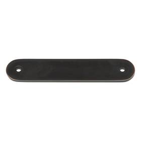 Gliderite Hardware 849376083138 4-3/4 Inch Rounded Backplate 3-3/4 96mm Center-center Oil Rubbed Bron