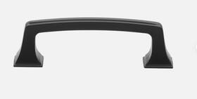 87380-mb-1 Gliderite Hardware 87380-mb 10 3 Inch Deco Base Cabinet Pull Matte Black Finish