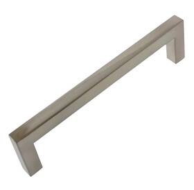 87727-sn Gliderite Hardware 10-pack Solid Square Cabinet Drawer Bar Pull 5 Inch Cc Satin Nickel S11