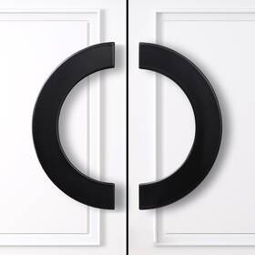 Mbs001 Gmingztong Brushed Black 3.75 Inch 96 Mm Hole Center Cab Pulls 30 Pack