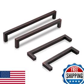 B08yqrnm6p Gobekor 20 Pack Cabinet Handles Oil Rubbed Bronze 5 Inch Square Bar Drawer Pulls