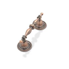 Goldentimehardware 710157504909 25 Pack 2.5 Inch Vintage Drawer Pulls Antique Copper Cabinet Handles Euro Styleant