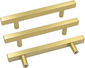 Ls1212gd115 Goldenwarm 726084476134 Gold Drawer Pulls Brushed Brass Handles -