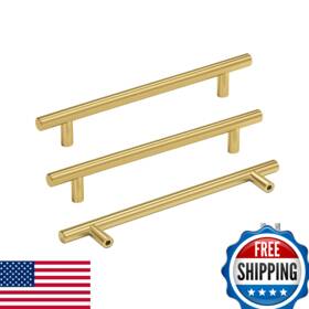 B09lyczdsf Goldenwarm 15x 6-1/4 Inch Brushed Gold Cabinet Handles Drawer Pulls Kit
