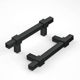B0cwqkq8kq Goldenwarm 30x Matte Black Cabinet Pulls Handles 3 Inch Hole Center Zinc Alloy Moder