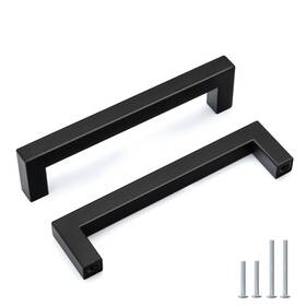 B0d3hfjzmd Goldenwarm 40-pack 5 Inch Hole Black Cabinet Pulls Matte Stainless Steel Handles
