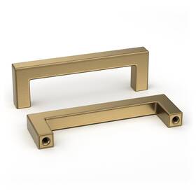 Lsj12cb96-10 Goldenwarm #units 10 Pack Champagne Bronze Cabinet Pulls Gold Handles 3-3/4i