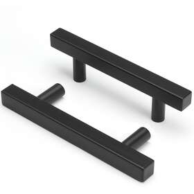 Lsj22bk96-20 Goldenwarm #pk 3-3/4in Black Hardware For Cabinets 20pack Matte Kitchen Cab