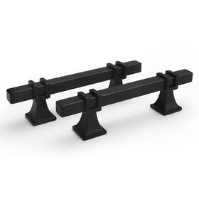 Lst19bk76-10 Goldenwarm #pack-kt Cabinet Handles Matte Black Pulls 3inch Drawer Ha