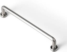 1827ln-128 Goo-ki 6 Pack 5 Inch Center To Satin Nickel Modern Cabinet Pulls Solid Contem
