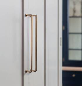1827ubr-256 Goo-ki 6 Pack 10 Inch Center To Warm Champagne Bronze Cabinet Pulls