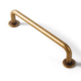Goo-ki 809664200319 6 Pack Antique Brass Kitchen Pulls Drawer Handles 5.04 Inch 128mm C-c Vintage B