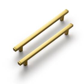 B0dcbc6jf7 Goo-ki Gold 6-1/4 Inch 160mm Cabinet Handles 6-pack - Solid Zinc Alloy Bar Pull